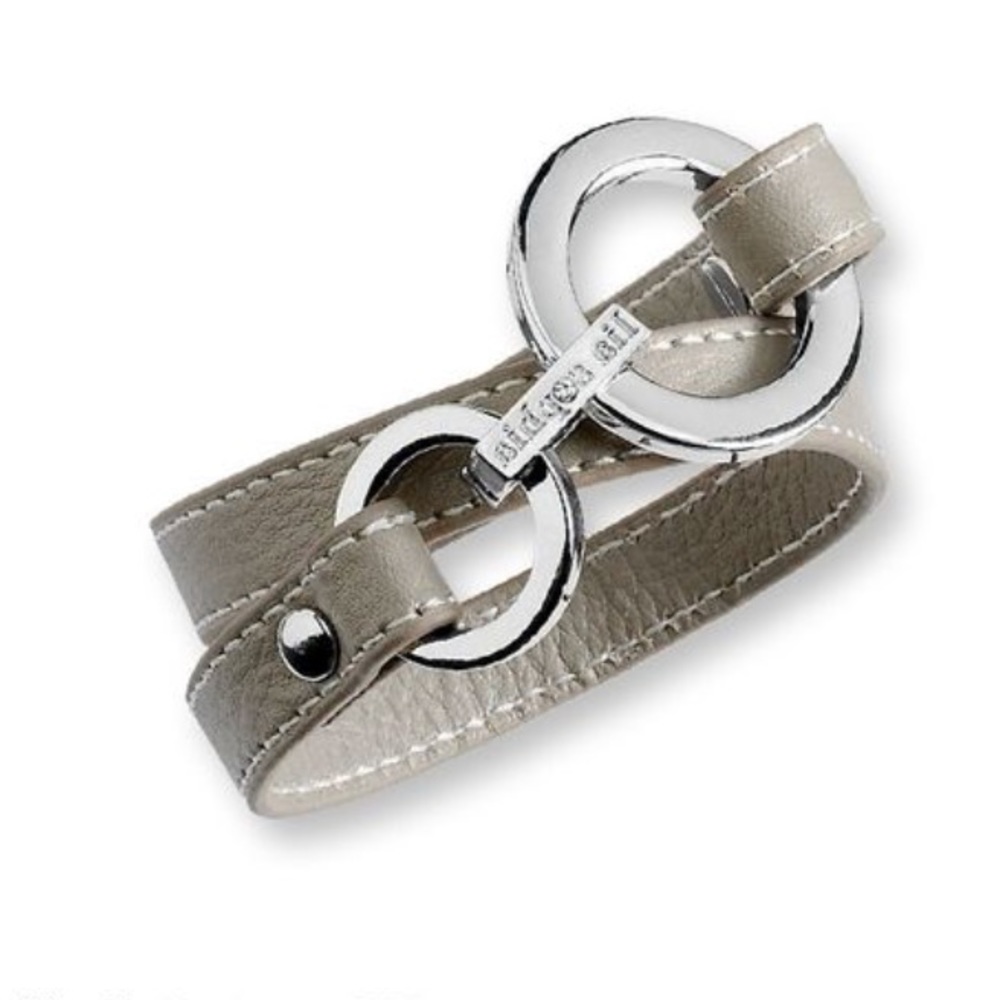 Lia sophia wrap star taupe and silver bracelet